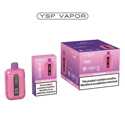 500mAh 15ml 10000 Puff Vape Tipo C Recarregável Vape Box com tela