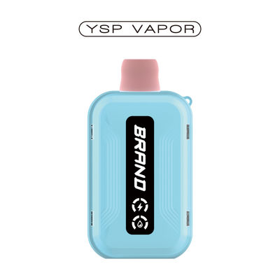 Cigarro E descartável de 10 000 pufes de 12 ml com fluxo de ar ajustável e bateria e ecrã inteligente líquido