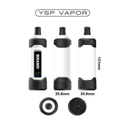 Experiência superior de vaporização com bobina de malha dupla, capacidade de 20 ml e personalização de sabor abrangente
