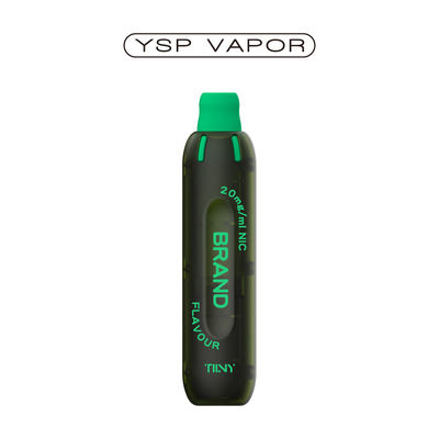 Pulseira Vape de bobina de malha compatível com TPD 2% de nicotina para sabor intenso e nuvens - 600 sopros Ultra- suave, bocal de silicone, fácil de usar, sem necessidade de carregamento