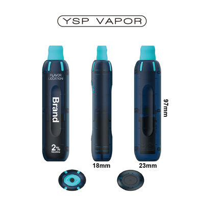 Pulseira Vape de bobina de malha compatível com TPD 2% de nicotina para sabor intenso e nuvens - 600 sopros Ultra- suave, bocal de silicone, fácil de usar, sem necessidade de carregamento