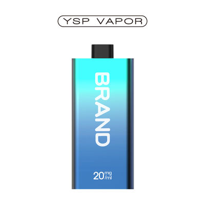 6000 pufes sem nicotina Vapor descartável OEM ODM E Vaporizador 10ml
