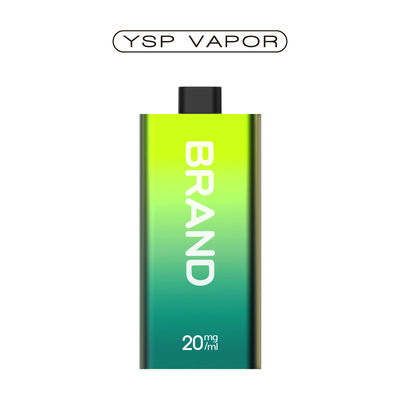 6000 pufes sem nicotina Vapor descartável OEM ODM E Vaporizador 10ml