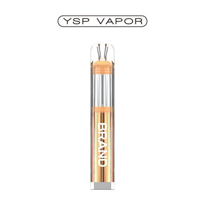 600 puffs TPD Vape Pod descartável Sistema 2ml E Capacidade líquida Bateria de 400mAh