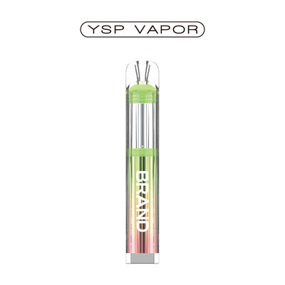 600 puffs TPD Vape Pod descartável Sistema 2ml E Capacidade líquida Bateria de 400mAh