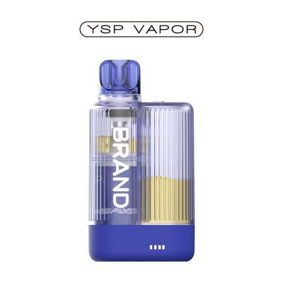 Barras de cristal 30K Puffs   Mesh Coil Vapor descartável, 650mAh de longa duração, E-juice visível, Com bloqueio infantil e fluxo de ar ajustável