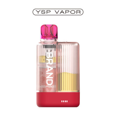Barras de cristal 30K Puffs   Mesh Coil Vapor descartável, 650mAh de longa duração, E-juice visível, Com bloqueio infantil e fluxo de ar ajustável