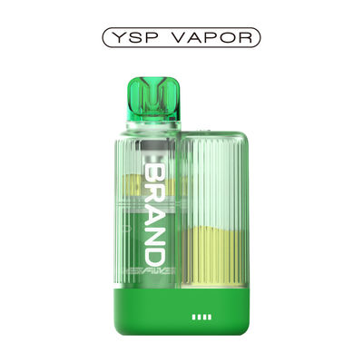 Barras de cristal 30K Puffs   Mesh Coil Vapor descartável, 650mAh de longa duração, E-juice visível, Com bloqueio infantil e fluxo de ar ajustável