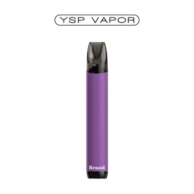 2 ml pré-enchidos Vape de sistema de cápsula 2% de nicotina 600 puffs Vape descartável