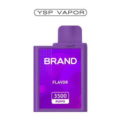6 ml 3500 Puffs Recarregável Vape Pod System Pfilled Flavored Pod Kit