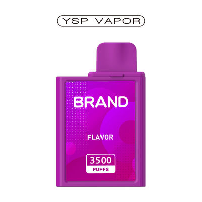 6 ml 3500 Puffs Recarregável Vape Pod System Pfilled Flavored Pod Kit