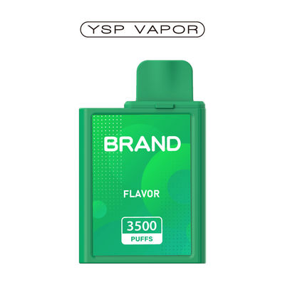 6 ml 3500 Puffs Recarregável Vape Pod System Pfilled Flavored Pod Kit
