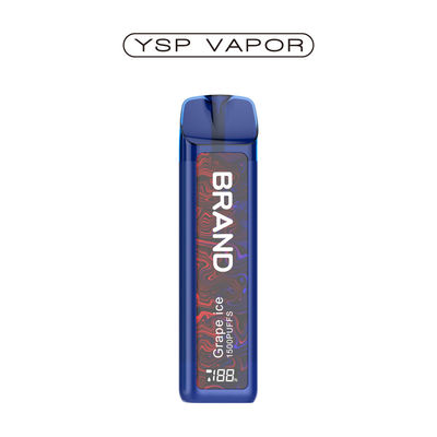 Preenchidos 12000 Puffs Vape descartável Bar de 2% de nicotina Vape descartável