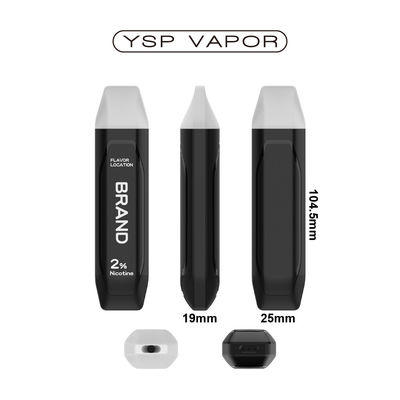 3 ml caneta de vaporizador descartável 800 pufes pré- preenchidos Bateria descartável não recarregável