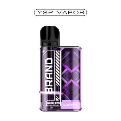 OEM 3ML Vape Pod System 800 Puffs Smart Vape Pen Sem Nicotina