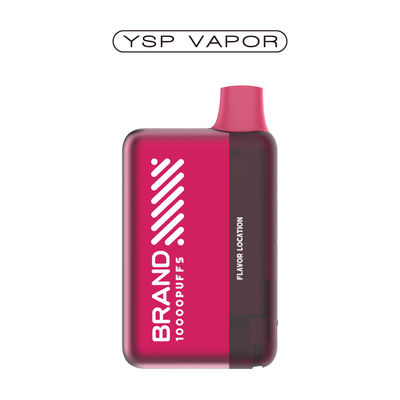 19 ml 0 Vapor descartável de nicotina 20000 pufes Caixa de vapores descartável