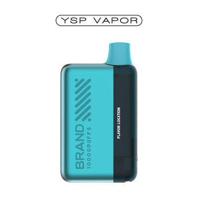 19 ml 0 Vapor descartável de nicotina 20000 pufes Caixa de vapores descartável