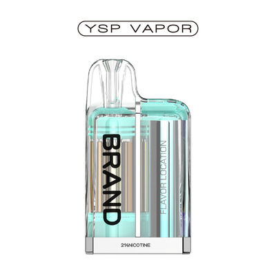 Compatível com TPD Disposable Pod Prefilled Mesh Coil Child Lock 2ml design de cristal líquido