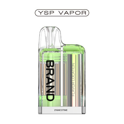 Compatível com TPD Disposable Pod Prefilled Mesh Coil Child Lock 2ml design de cristal líquido