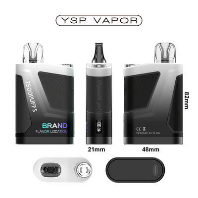 16000 Puffs Vape Pod descartável 2% Nicotina Vape Pen recarregável
