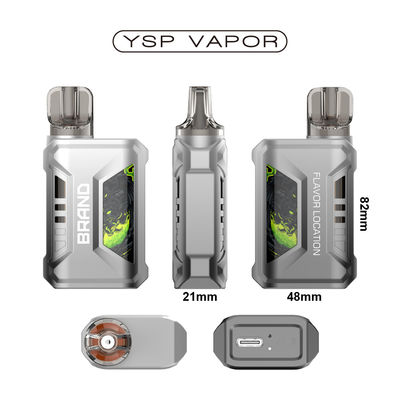 2 ml de TPD Vape Smok Pod System Mesh Coil Fluxo de ar ajustável 600 puffs Vape