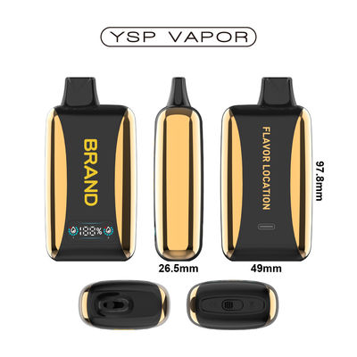 Sistema de vaporizador de vaporizador descartável com depósito duplo 26000 puffs OEM