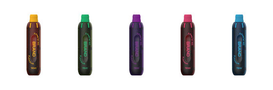 Pulseira Vape de bobina de malha compatível com TPD 2% de nicotina para sabor intenso e nuvens - 600 sopros Ultra- suave, bocal de silicone, fácil de usar, sem necessidade de carregamento
