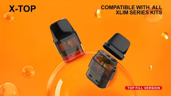 2 ml Cartucho Compatível TPD Compatível Recheado PCTG Cartucho Vazio Sistema Aberto 0,6/0,8 ohm malha VS OXVA